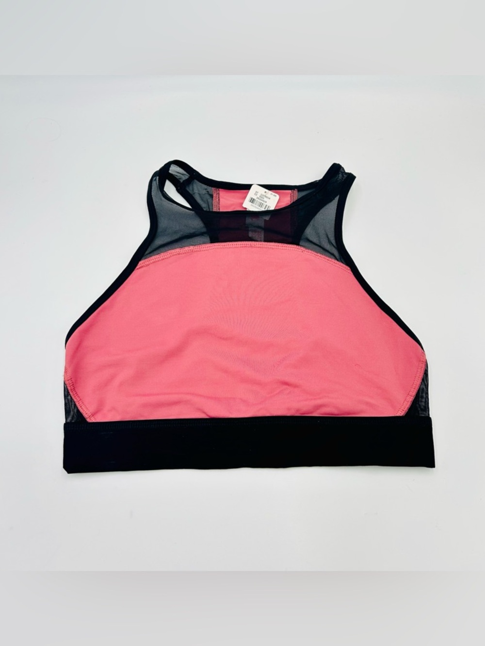 PINK Victoria's Secret sports bra High-Neck Mesh Sports Bra pink women size XS